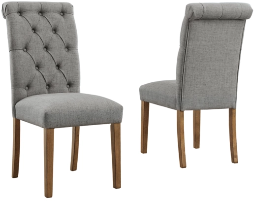 Signature Design by Ashley® Harvina 2-Piece Gray Dining Chair Set-0