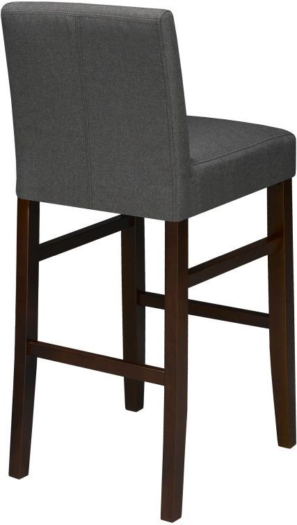 Brassex Inc. 2-Piece Brown/Grey 29'' Bar Stool Set-1