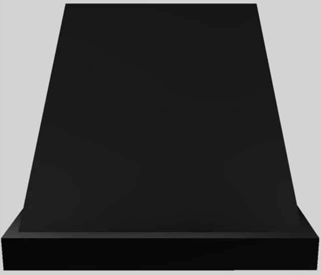 Vent-A-Hood® Designer Series 36" Black Wall Mounted Range Hood-0