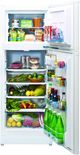Unique Appliances 24" White Counter Depth 10.3 cu. ft. Top Freezer Refrigerator-2
