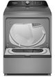 Whirlpool® 7.5 Cu. Ft. Radiant Silver Smart Gas Dryer with Steam Iron and AI Dry-1