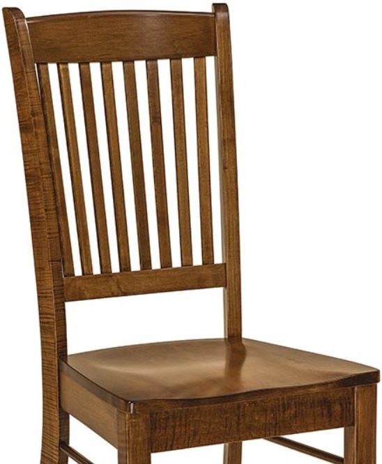 Urban Collections by Yutzy Woodworking Linzee Brown Dining Side Chair-1