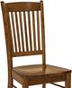 Urban Collections by Yutzy Woodworking Linzee Brown Dining Side Chair-1