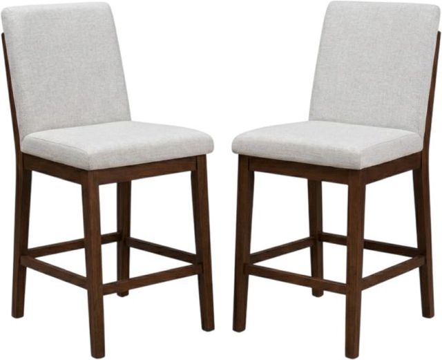 New Classic® Home Furnishings Blaine 5-Piece Walnut Counter Table Set-3