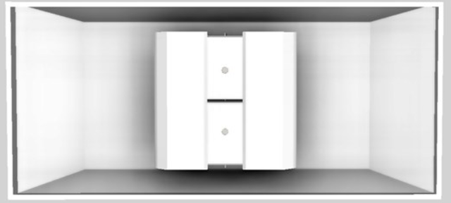 Vent-A-Hood® 66" White Euro-Style Island Range Hood-3