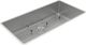 Elkay Crosstown® 3-Piece Polished Satin 36-1/2" x 18-1/2" x 9" Single Bowl Undermount Sink Set-0