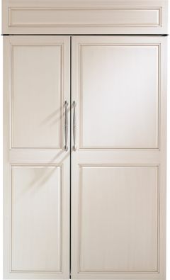 Monogram® 48 In. 29.5 Cu. Ft. Custom Panel Built In Side-by-Side Refrigerator