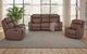Franklin™ Parker Duvall Vintage Brown Manual Reclining Sofa-1