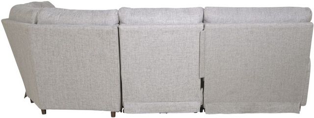 Catnapper® Rockport 5-Piece Gray Manual Reclining Curved Sectional-10
