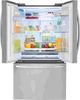 LG 36 in. 27.9 Cu. Ft. Stainless Steel French Door Refrigerator-4