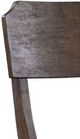 Bassett Mirror Kellan 2-Piece Charcoal Gray/Dawson Platinum Fabric Dining Side Chair-2