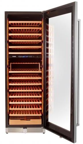 Thor Kitchen 24" Stainless Steel Column Wine Cooler-3