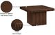 Meridian Furniture Spencer Brown 15" Coffee Table-5