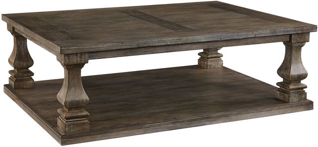 Signature Design by Ashley® Johnelle 2-Piece Gray Living Room Tables Set-1