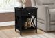 Monarch Specialties Inc. Black Veneer 2-Tier Storage End Table-2