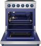 Thor Kitchen Gordon Ramsay Series 30" Stainless Steel Pro Style Electric Range with Precision Knob Control & Blue Hardware-1