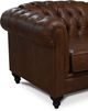 England Furniture Brooks Dark Brown Leather Chair-1