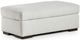 Kevin Charles Alpha Revenue White Ottoman-0
