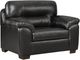 Affordable Furniture 5600 Austin Black Chair and a Half-0