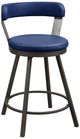Homelegance® Tempa 5-Piece Black/Blue/Brown Counter Dining Set-3