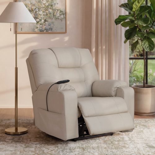 Signature Design by Ashley® Miltmore Sand Power Lift Recliner-3