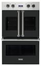 Viking® 7 Series 30" Antique Bronze Double Electric French-Door Wall Oven-0