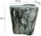 TOV Furniture Slab Gray 18" Marble Concrete Indoor/Outdoor Side Table-2