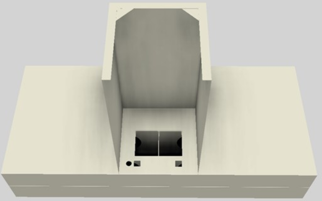 Vent-A-Hood® 48" Biscuit Contemporary Wall Mounted Range Hood-2