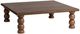 Classic Home Adir Tundra Brown Coffee Table-3