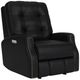 Flexsteel® Customizable Devon Leather Power Rocking Recliner with Power Headrest-0