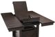 Homelegance® Oxton Cherry Brown Counter Height Table With Storage Base-4