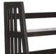 Sunny Designs™ Black Walnut 60" Folding Bookcase-2