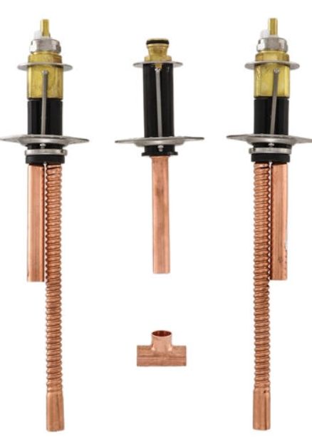 Delta 2.16" Two Handle Flexible Mount-1
