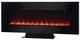 Sunheat® Black Wall Mount Fireplace with Table Stand-0