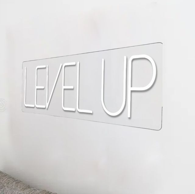 Classy Living Enlightened Level Up Neon Sign-3