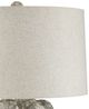 Currey & Company Buttress Dark Gray/White Texture Table Lamp-2