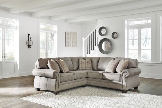 Signature Design by Ashley® Olsberg 2-Piece Steel Right-Arm Facing Sectional-1