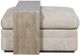 Vanguard® Furniture Customizable Thom Filicia Home Boyden Ottoman with Narrow Table-2