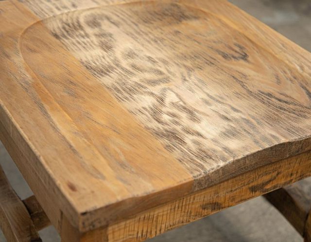 International Furniture Direct Marquez Brown Counter Stool-2