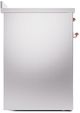 Ilve® Nostalgie II Series 30" Stainless Steel Pro Style Induction Range-4