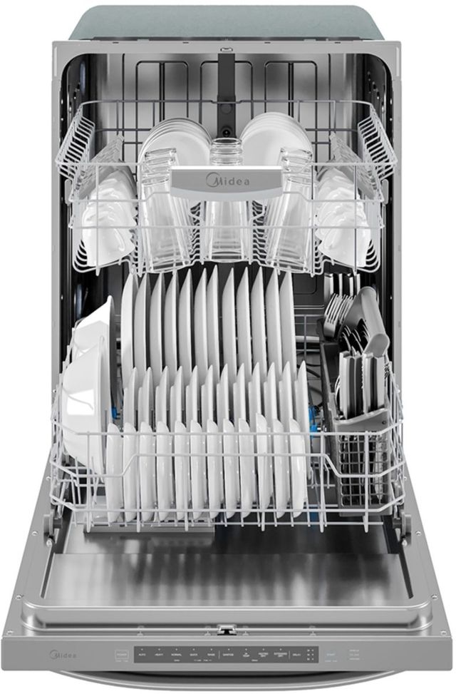 Midea® 24" Stainless Steel Built In Dishwasher-2