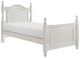 Homelegance® Clementine White Youth Twin Platform Bed with Twin Trundle-2