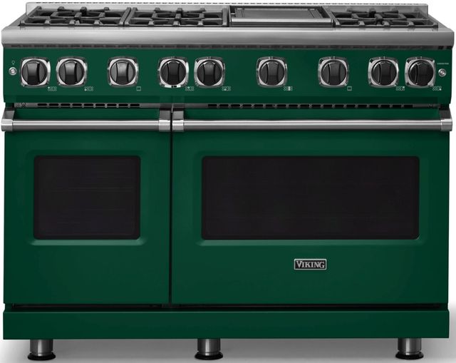 Viking® 7 Series 48" Ivy Pro Style Gas Range with Griddle-0