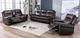 Mazin Furniture Emerson Brown Reclining Sofa-4