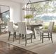 Jofran Inc. Telluride 7-Piece Brown/Driftwood Counter Dining Set-1