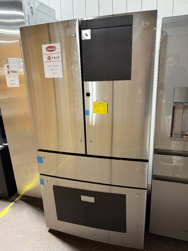 GE Profile™ 36 in. 28.7 Cu. Ft. Fingerprint Resistant Stainless Steel French Door Refrigerator-0