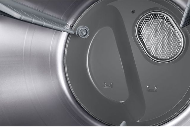 Samsung 7550 Series Black Stainless Steel Top Load Washer & Electric Dryer Laundry Pair-4