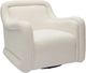 TOV Furniture Charli Cream Swivel Chair-0
