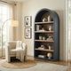 Sunny Designs™ Logan Cyberspace/Oak Grove Arched Bookcase-1