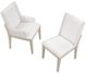 Homelegance® Tundra Antique White/Ivory Arm Chair-5